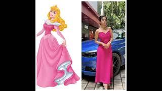 Disney Princess jannat zubair arishfa khan anveet Kaur shivangi Joshi Anushka sen and anshoor Kaur