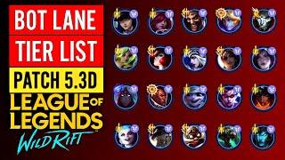  WILD RIFT CHINA TIER LIST PATCH 5.3D: MOST PICKED IN DRAGON LANE