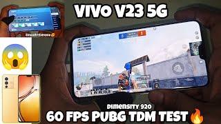 VIVO V23 5G HANDCAM & TDM TEST AFTER UPDATE  VIVO V23 5G PUBG TEST IN 2022 | VIVO V23 5G BGMI TEST