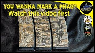 Watch how to make plastic beautiful - Colored Polymer Engraving - pmag