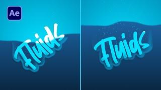 ADVANCED Liquid Logo Reveal in After Effects - After Effects Tutorial - No Plugins