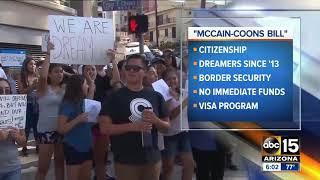 McCain co-sponsors bill on immigration as DACA deadline approaches