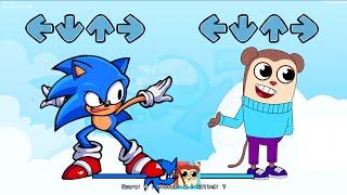 SWAP FNF Sonic vs Twiddle Finger Sings Pony Girl |  FNF Trifle Thumb Mods