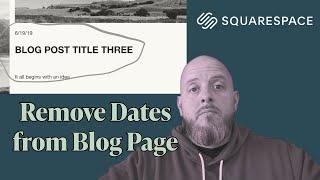 Remove Date and Excerpt from Blog Pages LIKE A PRO!