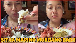 SITHA MARINO MUKBANG MAKAN "BRENGKES POLO & LAWAR GETIH" BIKIN NETIZEN MUAL MELIHATNYA!