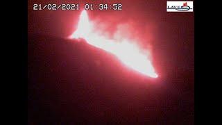 Etna eruption 20-21 Feb 2021