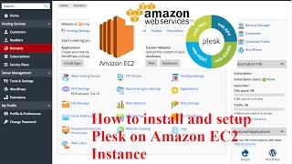 How to install and setup Plesk on Amazon EC2 instance