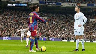 The Day Ronaldinho Showed Cristiano Ronaldo Who Is The Boss