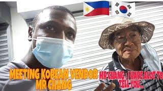 Sa Wakas Afro Na Meet Si Mr.Chang | THE VIRAL KOREAN STREET VENDOR ( That lost 300 Million PESOS)