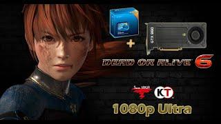 Dead or Alive 6  CPU Core 2 Quad LGA775 + GPU GTX 960 Test 1080p Ultra