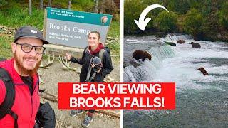 BROOKS FALLS BEAR VIEWING: Sea plane from Homer, Alaska to Katmai National Park in September!