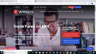 How to Create Vantage fx Standard account in Urdu by Rachael Shahid