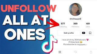 How To Unfollow Everyone On Tiktok At Once (Fast 2023)