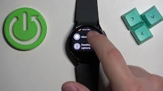 How to Enable & Disable Developer Options on Samsung Galaxy Watch 6?