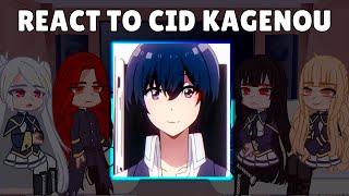 The Eminence In Shadow react to Cid Kagenou || PART 2