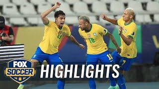 Neymar, Brazil advance to Copa América final with 1-0 win over Peru | 2021 Copa America Highlights