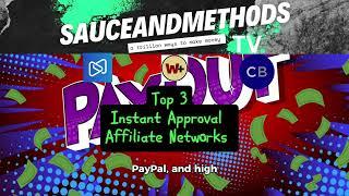 Top 3 Instant Approval Affiliate Networks in 2024 working In Any Country