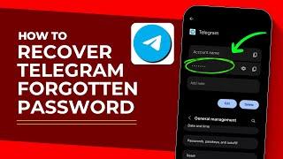 How to Recover Telegram Account if We Forgot Password (Easy Method)