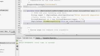 Java Tutorials - Analyzing and splitting Strings using String Tokenizer - Session 29