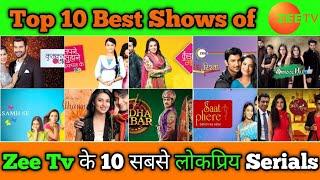 Top 10 Best Shows of Zee Tv || Top 10 Most Popular Serials of Zee TV