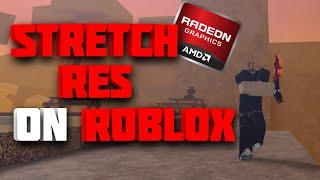 HOW TO SET UP STRETCH RES ON ROBLOX! (AMD ONLY)