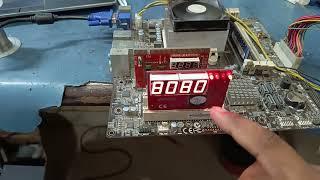 How to troubleshoot no display motherboard through debug card Error code analysis and solution