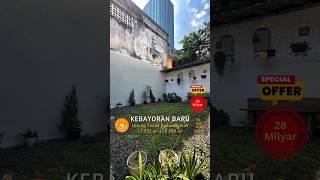 Hitung Tanah - Rumah Mewah Luas di Kebayoran Baru Jakarta Selatan, Harga Nego!