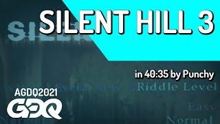 Silent Hill 3 by Punchy in 40:35 - Awesome Games Done Quick 2021 Online