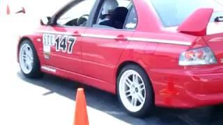 Jason Autocross Mitsubishi Evolution VIII July 2009