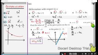 differentiation v # 1 2024