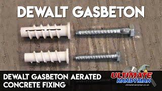 Dewalt Gasbeton aerated concrete fixing