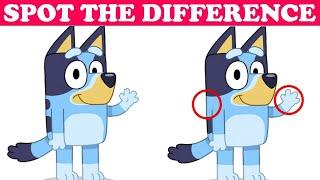 Spot the Difference: Bluey