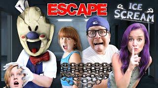 ICE SCREAM 4 IN REAL LIFE - Escape Room with ROD & PROHACKER