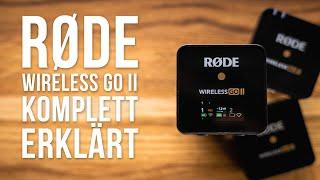 Rode Wireless Go 2 erklärt [ Funkmikrofon richtig einrichten ]