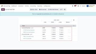 How to manage Accrual Income and Accrual Expenses in Odoo Accounting