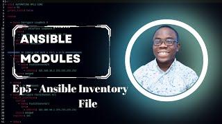 Ansible Ep5 - Ansible Inventory File || Ansible { host file }