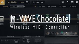 M-VAVE/CUVAVE Chocolate Wireless Midi Controller | Bias FX 2 Mobile | Demo