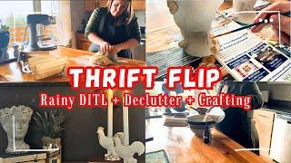 Thrift Flips | Thrifting + Frugal Homemaking + Low Income + On A Budget + Thrift Store + DITL