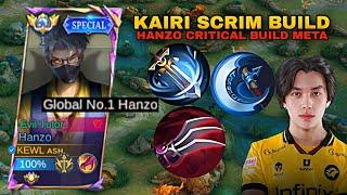 Reason Why Kairi use Hanzo Critical Build ( hanzo new meta build?)