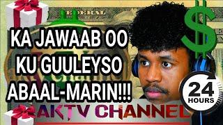 ka jawaab oo ku guuleyso abaal-marin. || AKTV Channel.