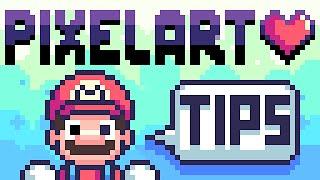 5 tips to MASTER your pixel art in 5 MINUTES