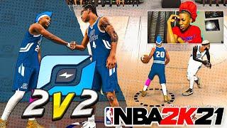 TONIO & IMDAVISSS ARE THE NEW UNDEFEATED DUO?! 2V2 RUSH NBA 2K21