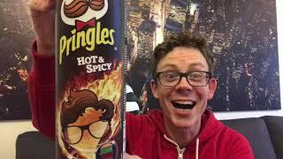 Post von Pringles: Überraschung für den JunkFoodGuru mit Hot Spicy-Pringle Test