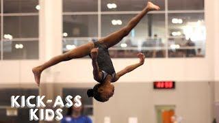 10 Year Old Gymnast Set To Become Olympic Star | KICK-ASS KIDS