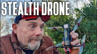 Stealth drone - Happymodel Crux3 NLR 1S 18650 long range ultralight drone with GPS and ExpressLRS