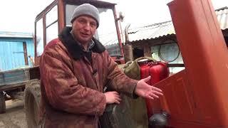 Трактор и соляра/Сколько жрёт трактор т-25/ Деревенский быт