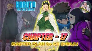 BORUTO: TWO BLUE VORTEX Chapter - 17 MANGA explanation| SHIKAMARU's master plan |Telugu Anime Sensei