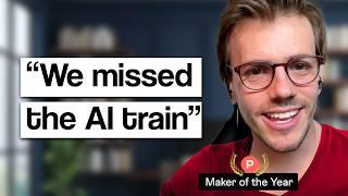 Product Hunt's "Maker Of The Year" on how to build AI