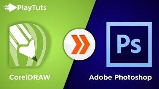 How to export coreldraw to photoshop with layers | Tutorials