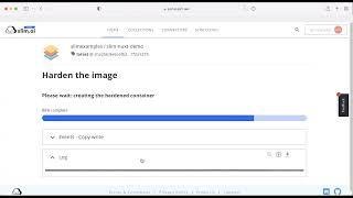 Demo of Slim.AI's Container Hardening Workflow